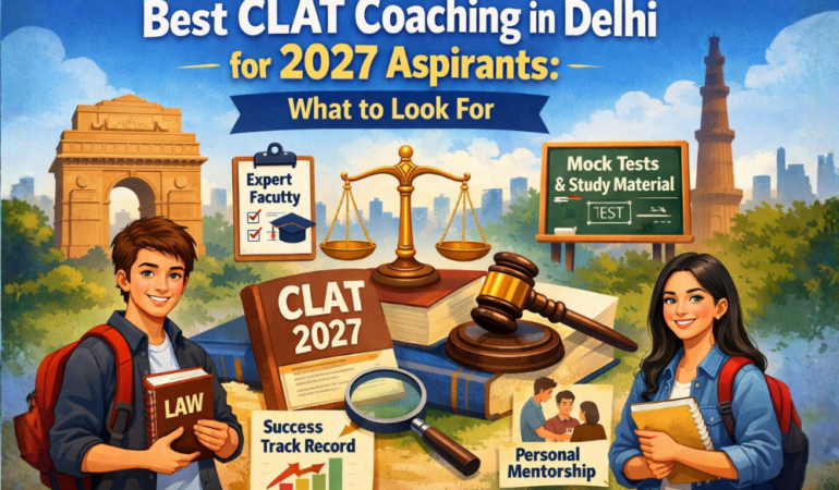 Best CLAT Coaching in Delhi for 2027 Aspirants